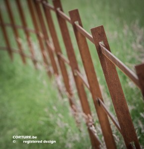 CLÔTURE CORTEN